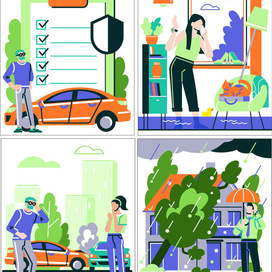 иллюстрации для сайта компании