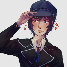 Иллюстрация с персонажем из игры Persona 3