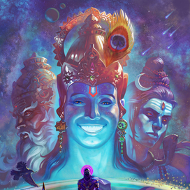 Тримурти и Сатурн