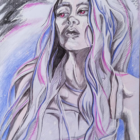 Девушка космос