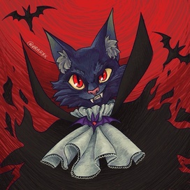 кот дракула