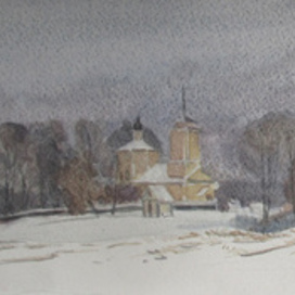 Зимний пейзаж 