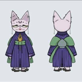 Оригинальный персонаж Нано