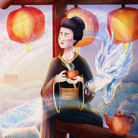 Чаепитие на рассвете