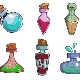 Вариации колбочек с зельями