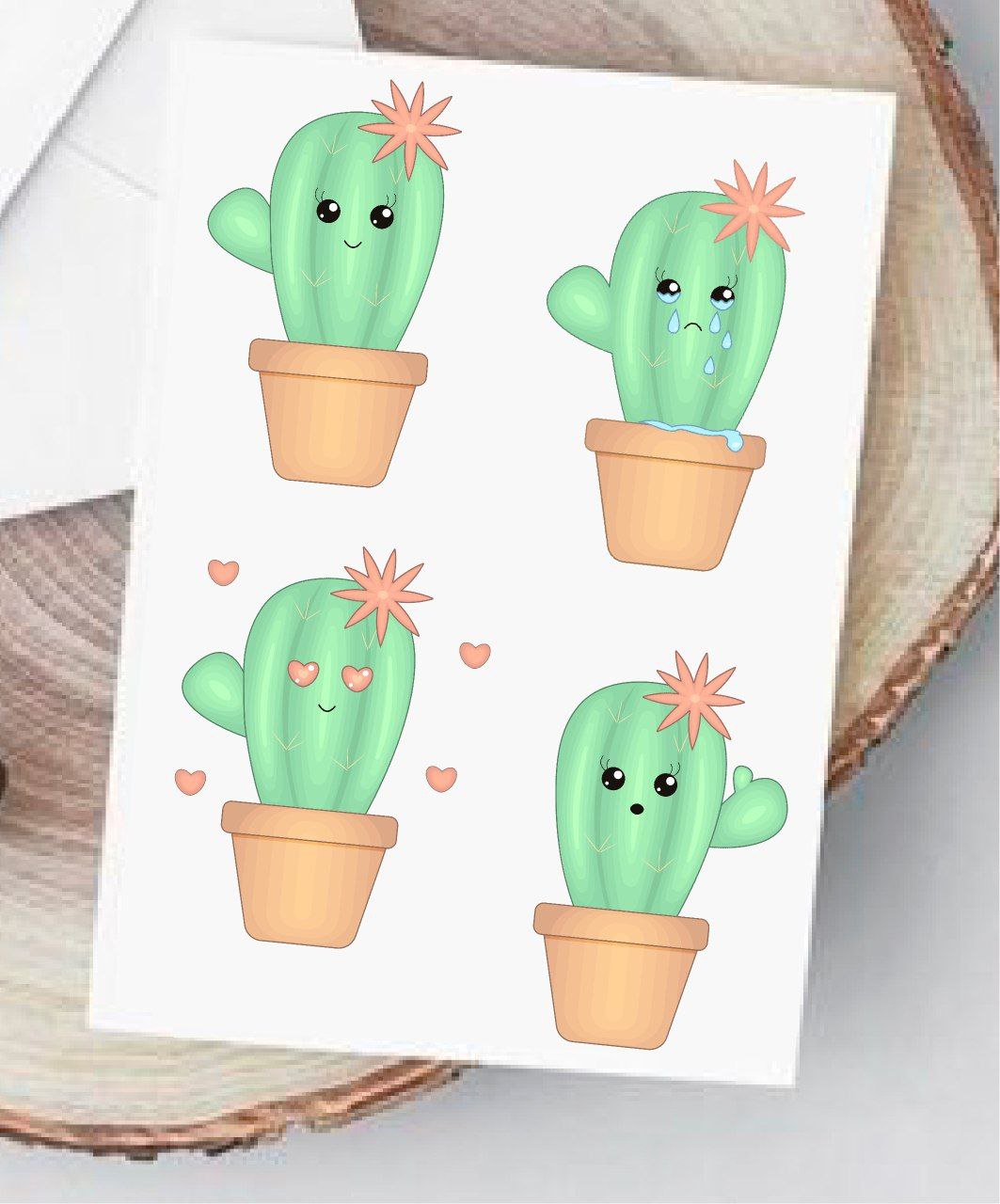 Стикерпак "Кактусы"