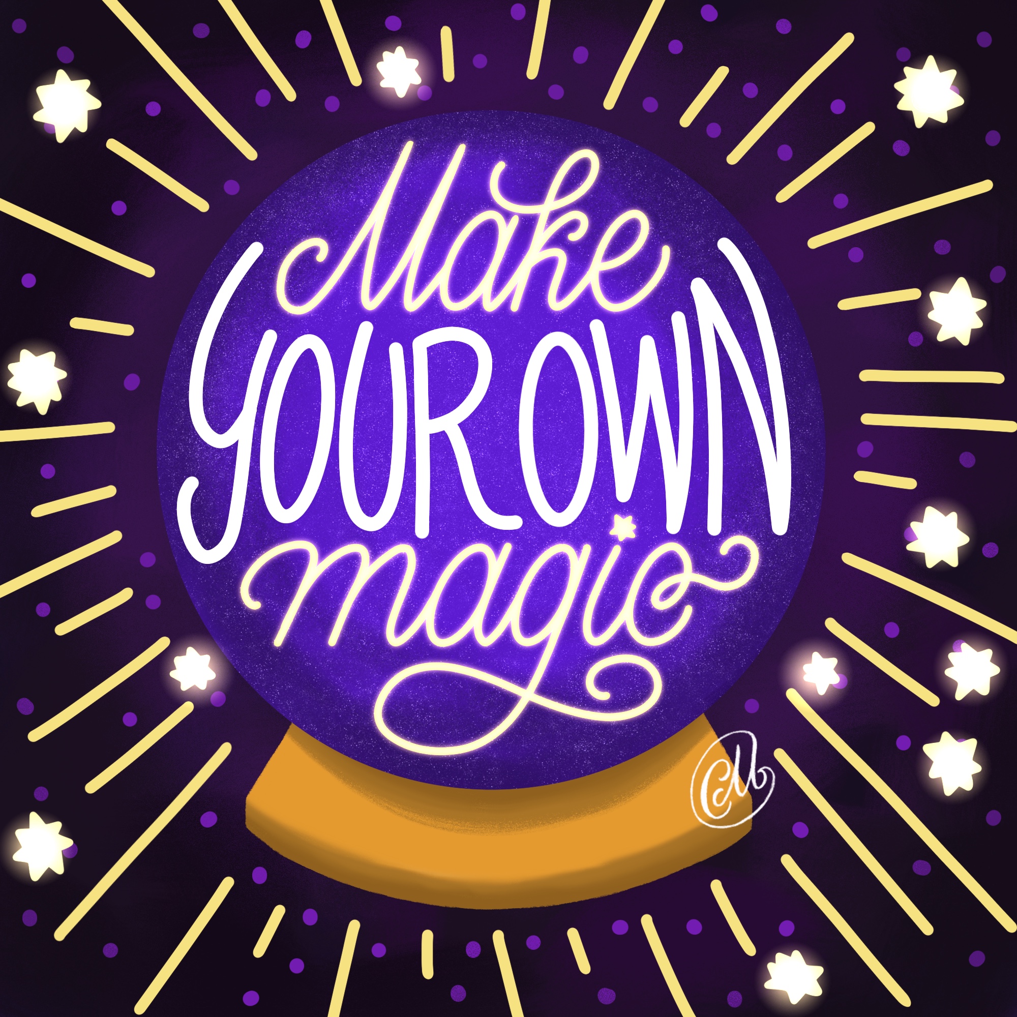 Леттеринг композиция