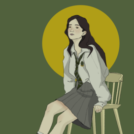 Иллюстрация в стиле "Гарри Поттер"