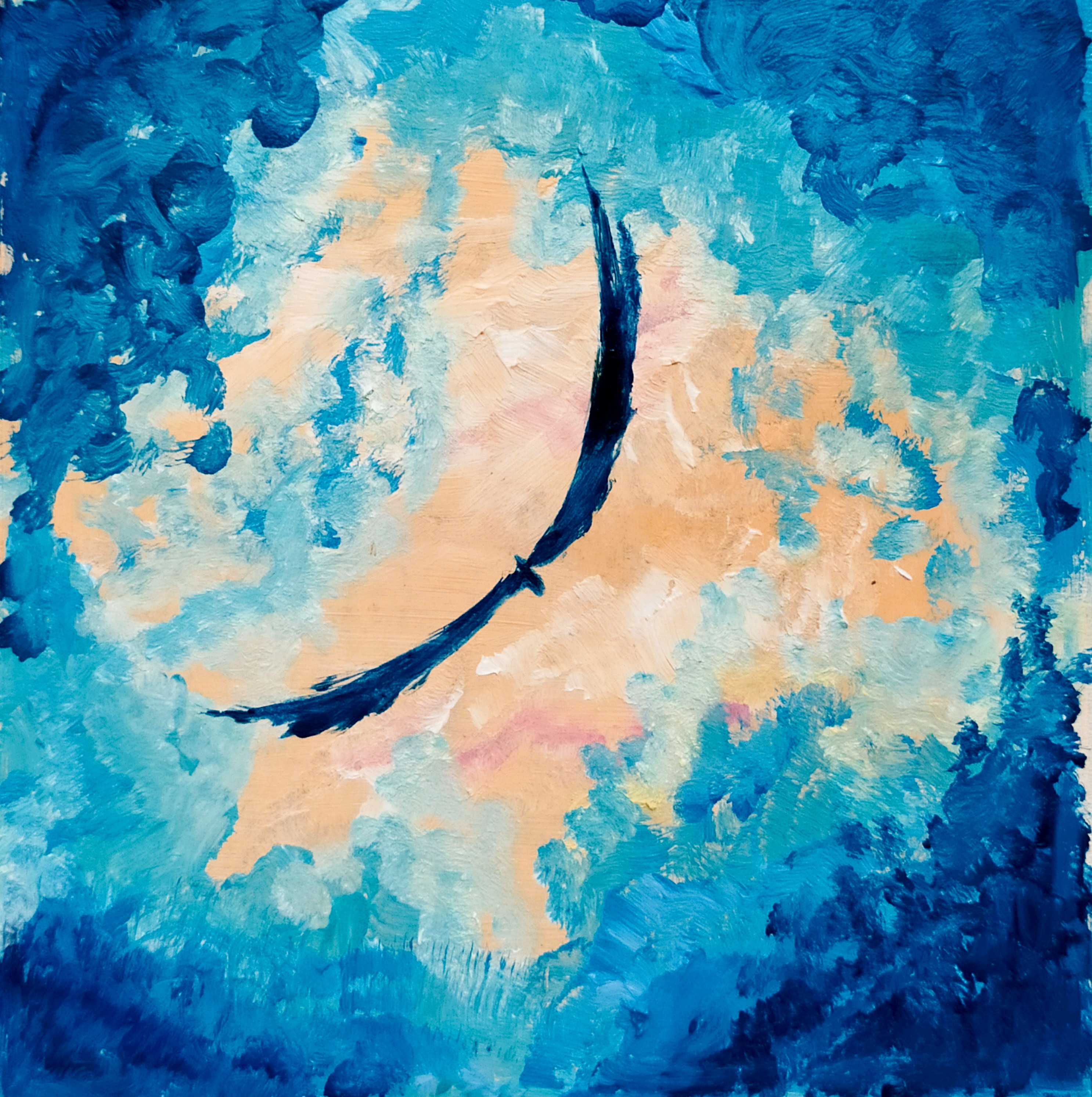 Крайн в небе