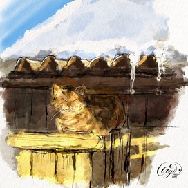 Весна мартовский кот