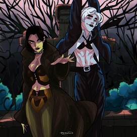 Иллюстрация своих персонажей