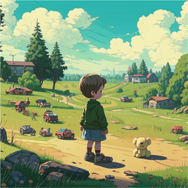 Мальчик в сказачной стране