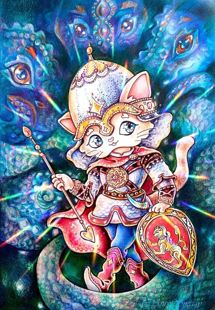 Котик-богатырь