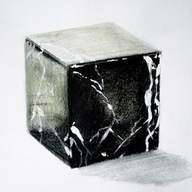мраморный куб