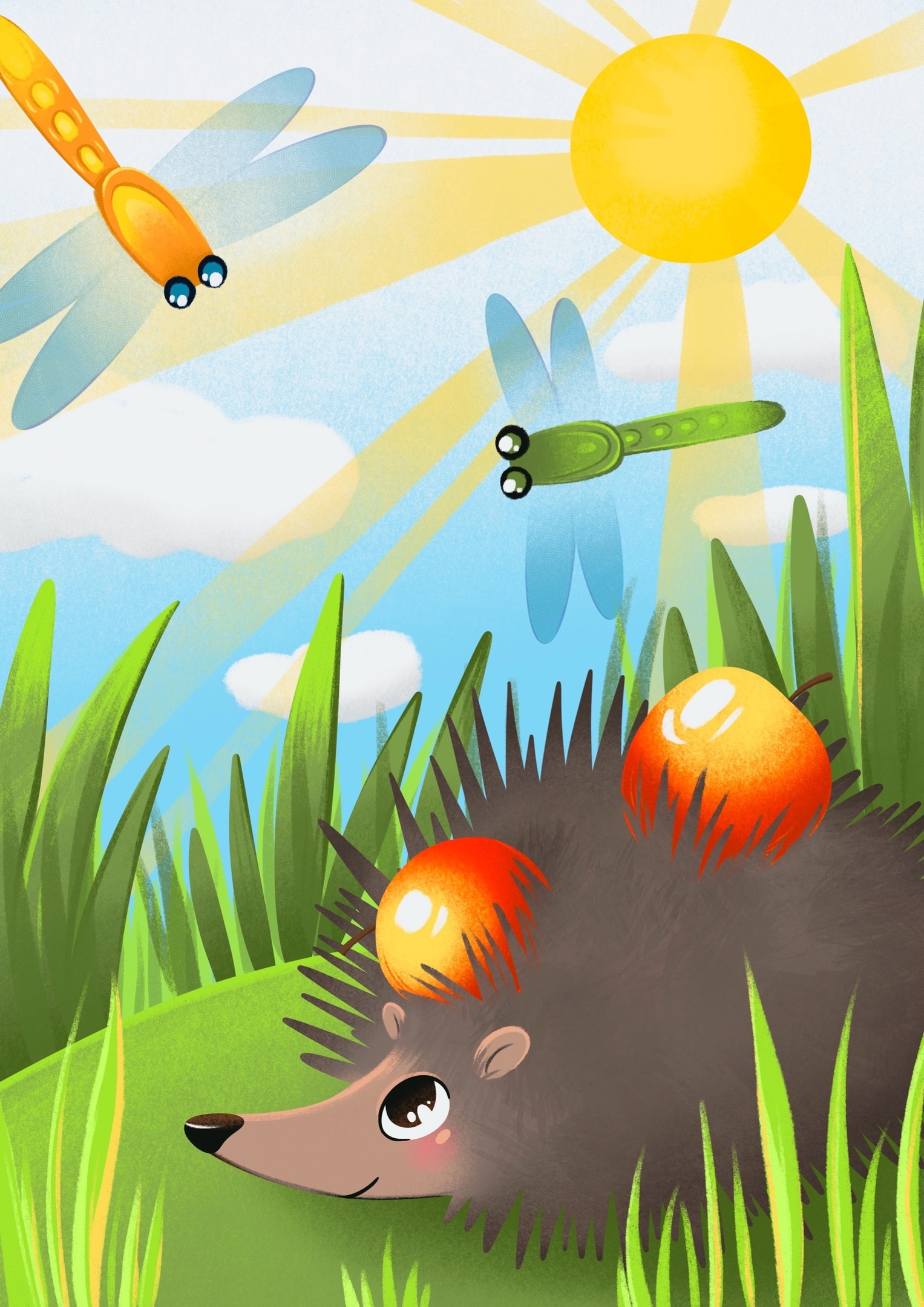 иллюстрация "Лесные жители"