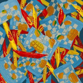 Рачки и манго