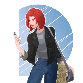 Юля Пчелкина. Фанарта по Майору Грому