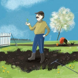 Сказка Репка. Начало