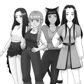 Аниме девушки