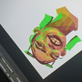 скетч портрет