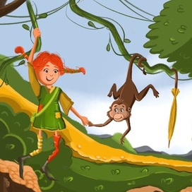 Пеппи Длинный чулок 