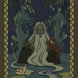 Серия иллюстраций. Водяной