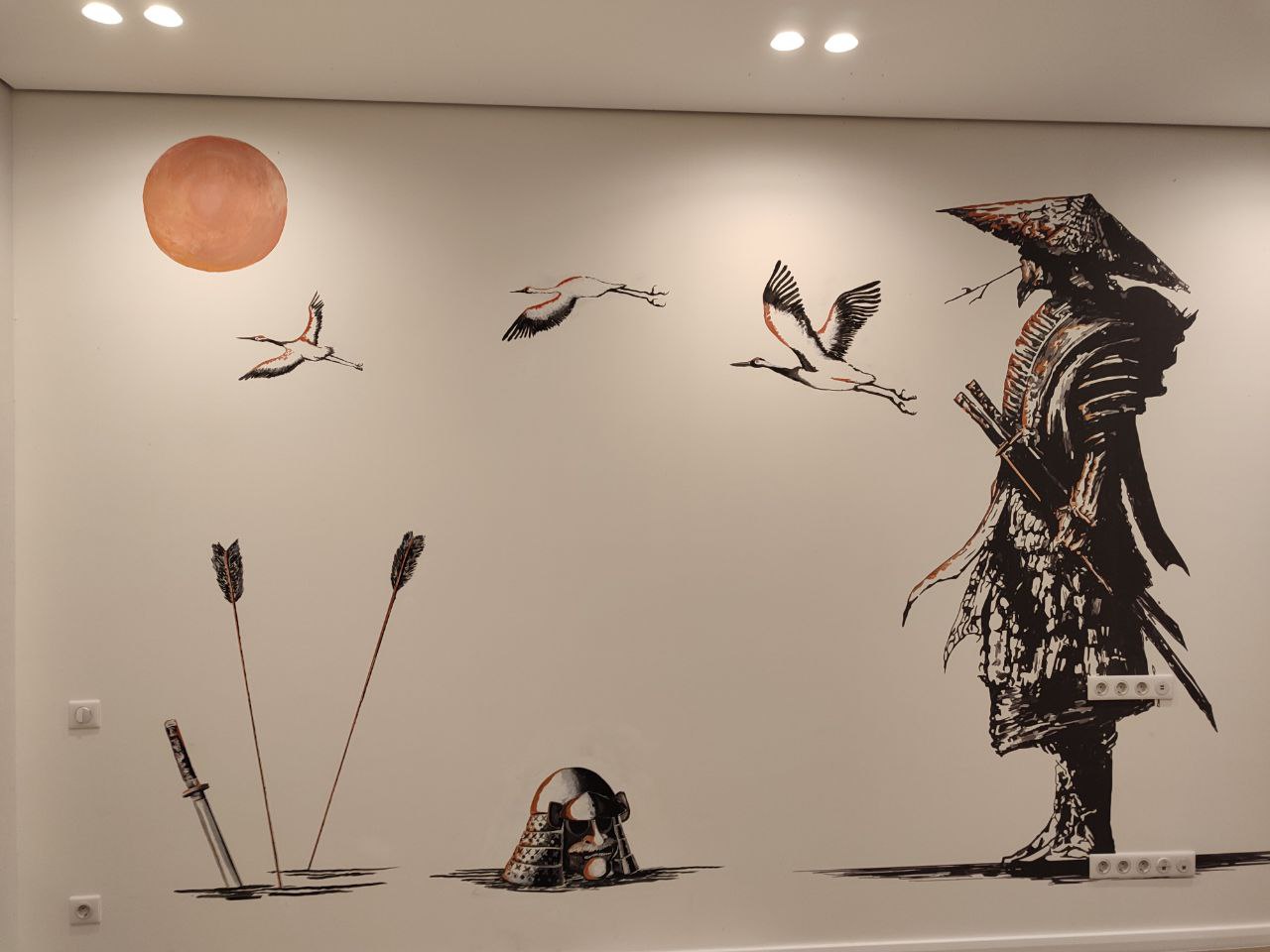 Ронин смотрит на солнце