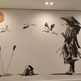 Ронин смотрит на солнце