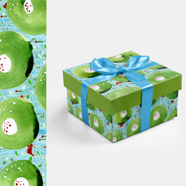 Дизайн оберточной бумаги