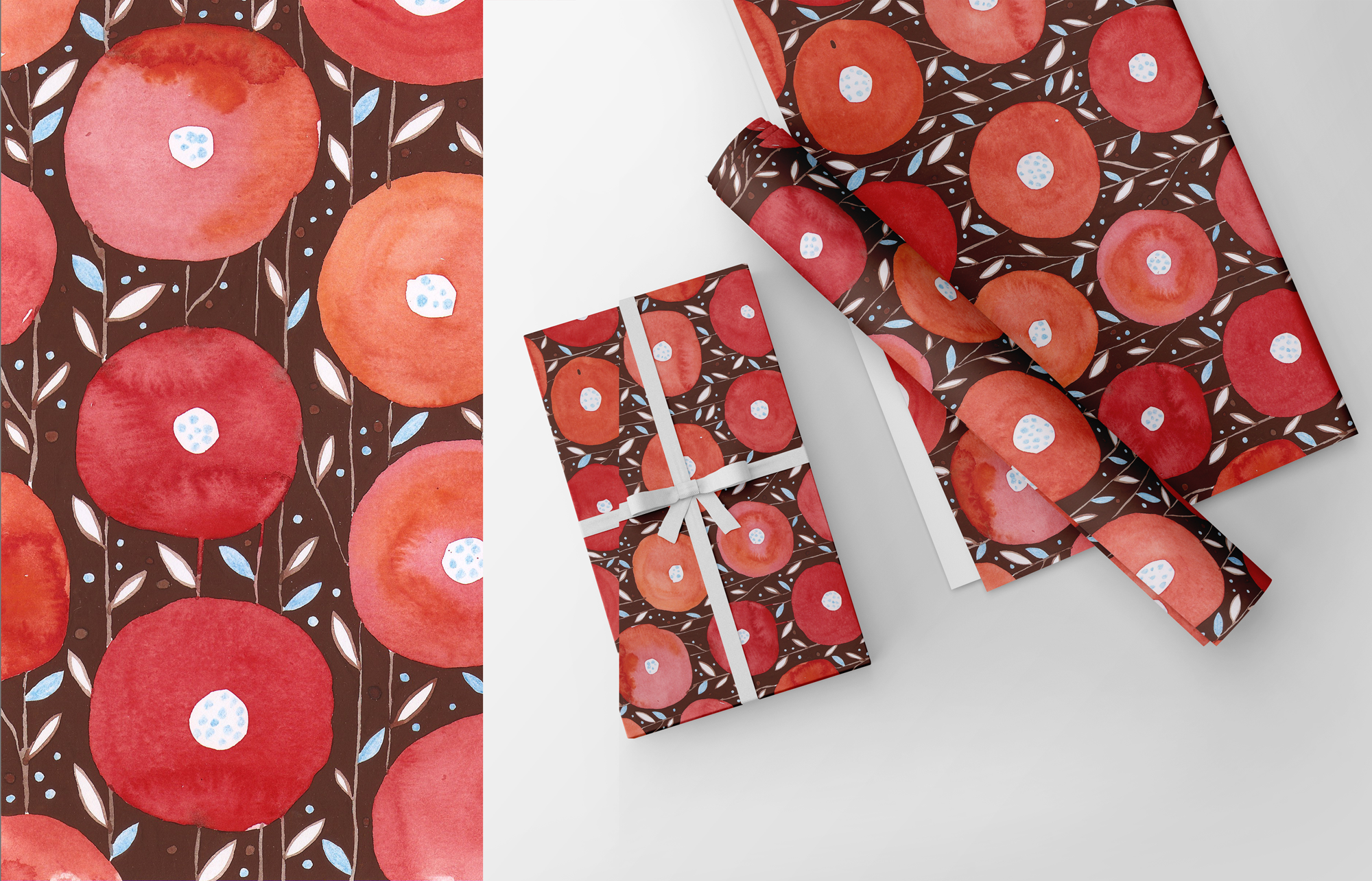 Дизайн оберточной бумаги