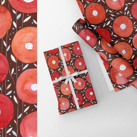 Дизайн оберточной бумаги