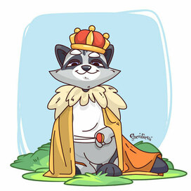 енот в короне