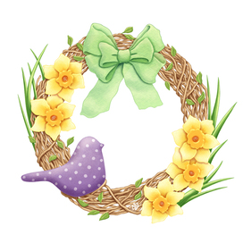 Весенний венок