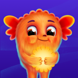 Космик. Персонажная иллюстрация