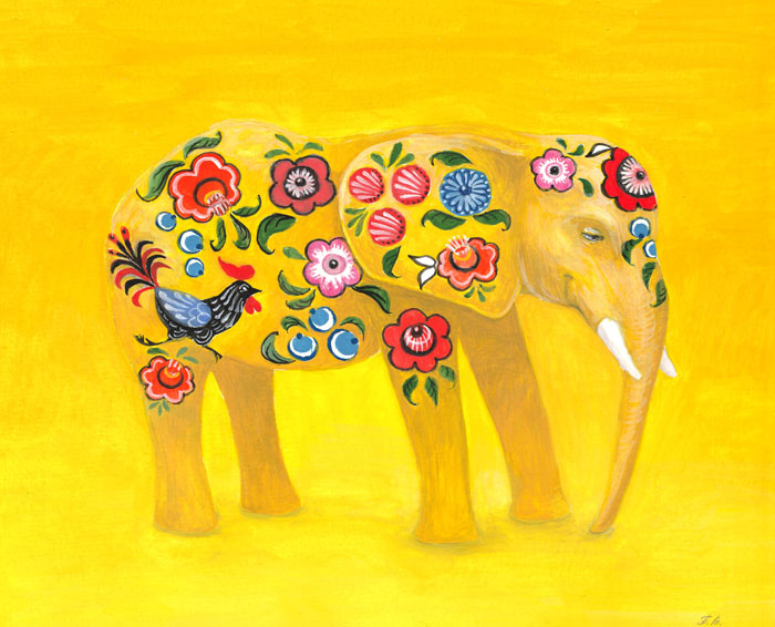 Городецкий слон