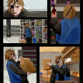 Фрейм для комикса 