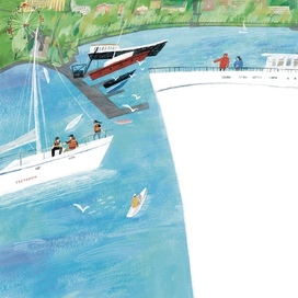 Иллюстрация к книжке про Карелию