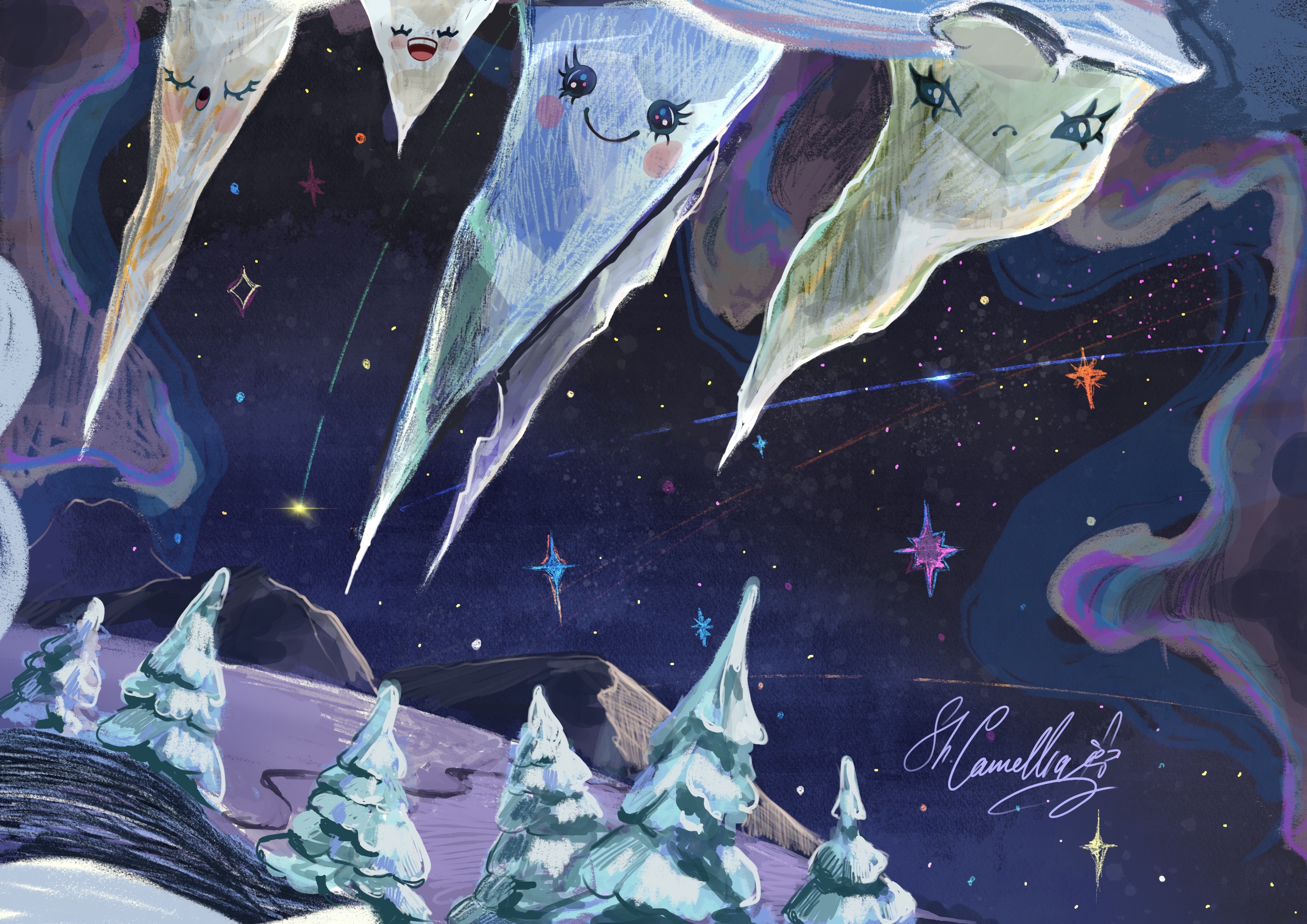 Сосулька и её подружки