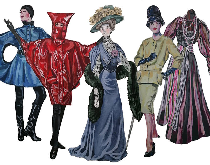 Фэшн эскизы