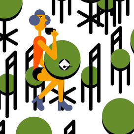 для кафе "горох"