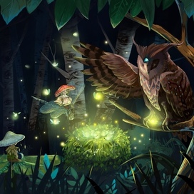 Таинственный лес 