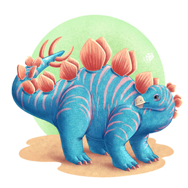 Динозавр стегозавр