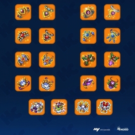 Иконки бижутерии для проекта Hustle Castle 