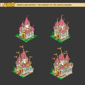 Концепт замка для Town of coins