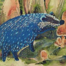 Заповедный барсук