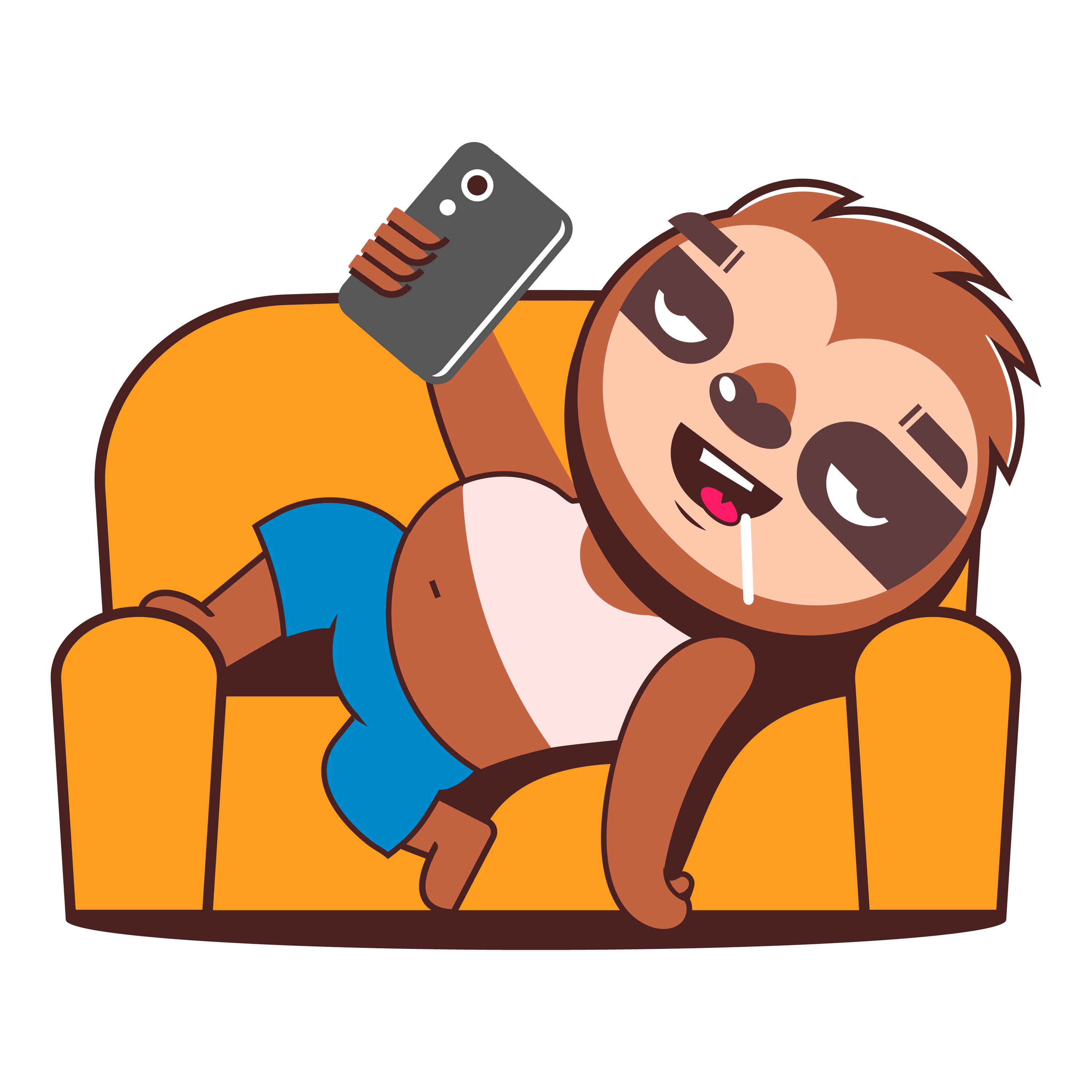 милый мультяшный персонаж