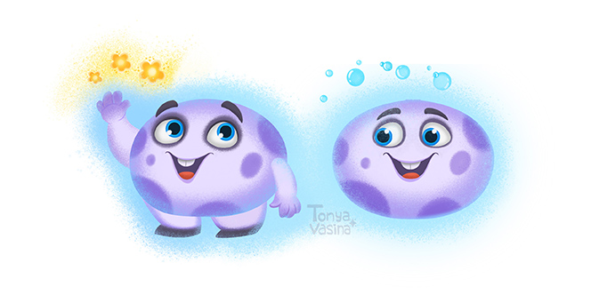 Луна для мультиварик тв