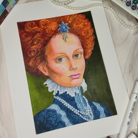 Огненная девушка