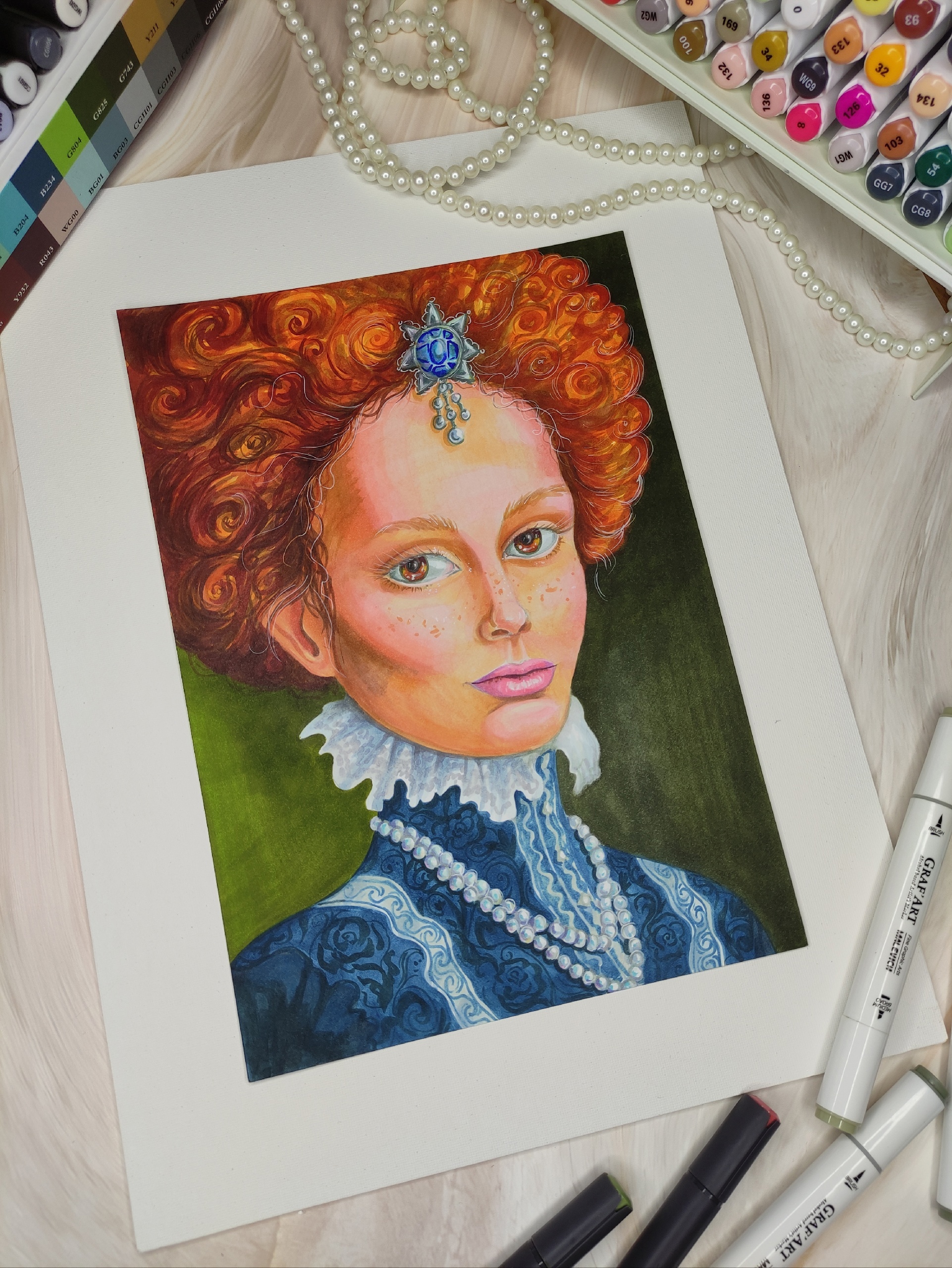 Огненная девушка