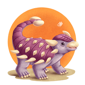 Динозавр Анкилозавр